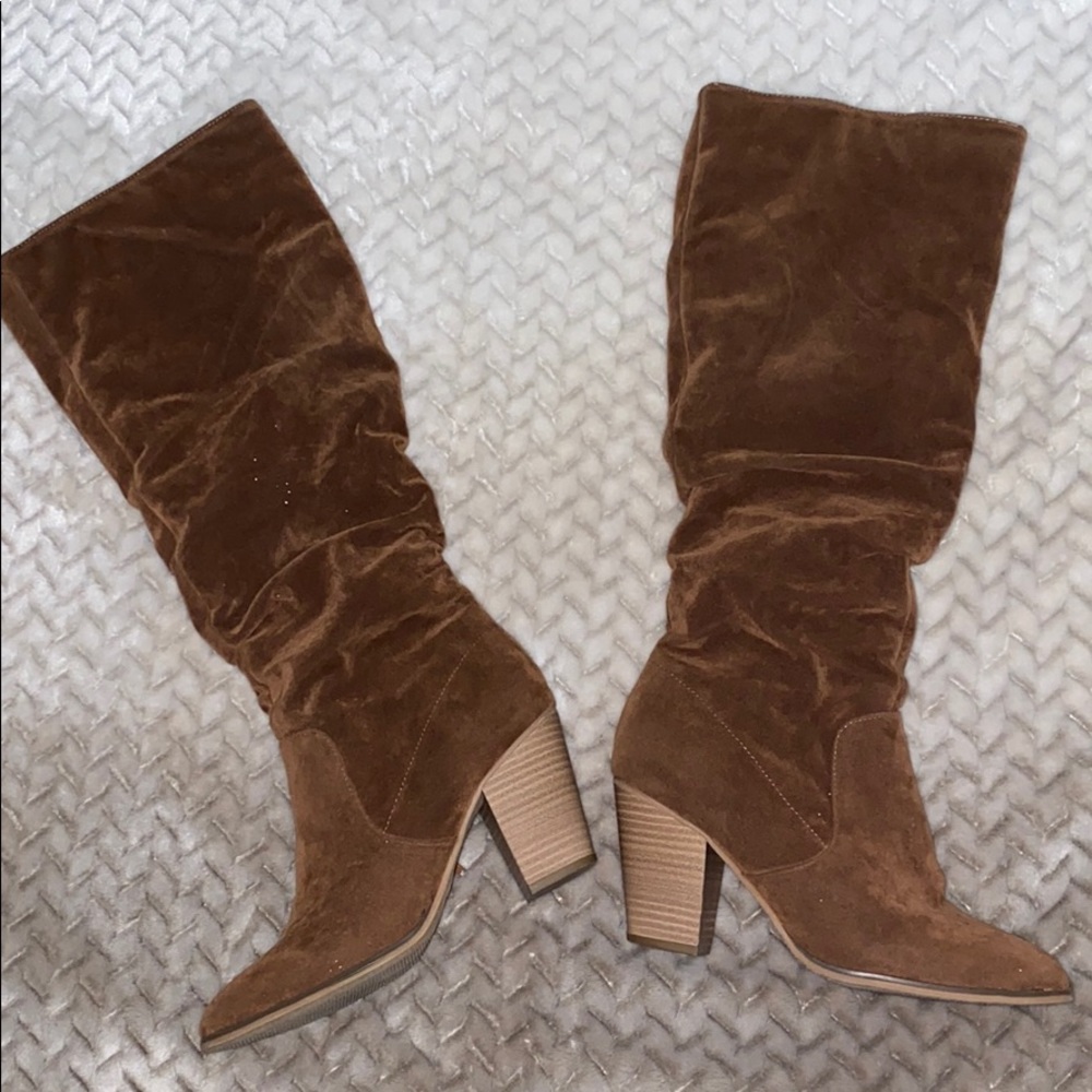 Faux Suede boots